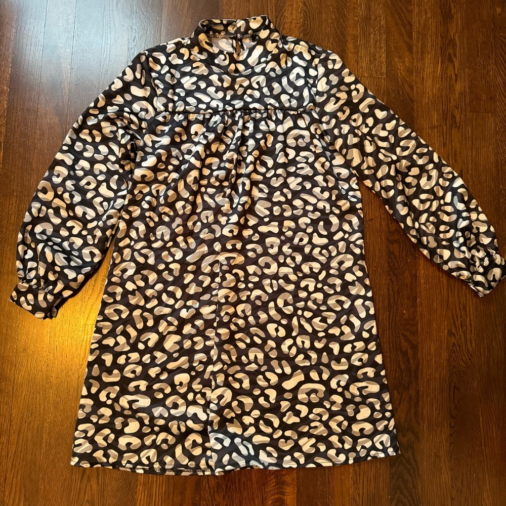 Nasty Gal Leopard Print Dress Size 8